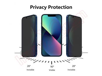 protector de pantalla de cristal templado con función anti-espía para iPhone 11, a2221
